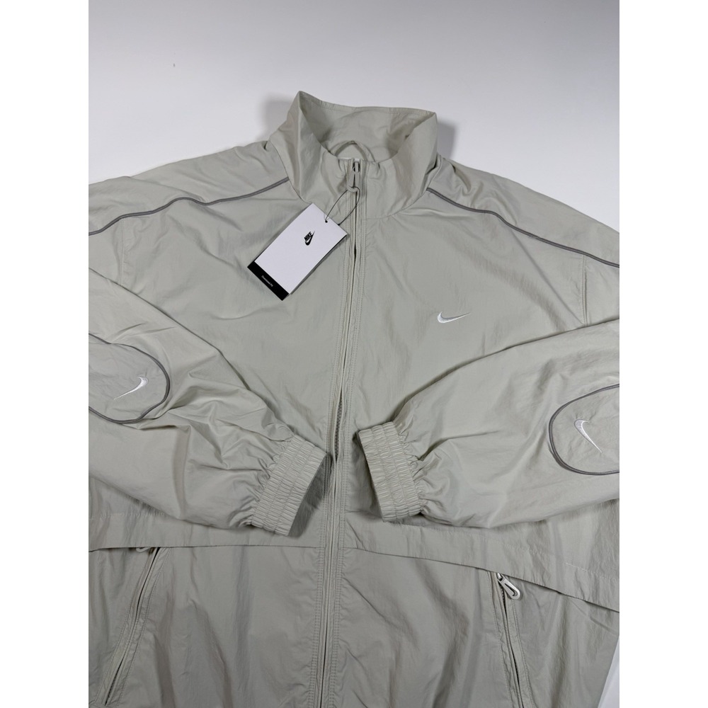 Nike Sportwear Solo Swoosh Woven Track Jacket Men's Size Medium FB8622-072 NWT